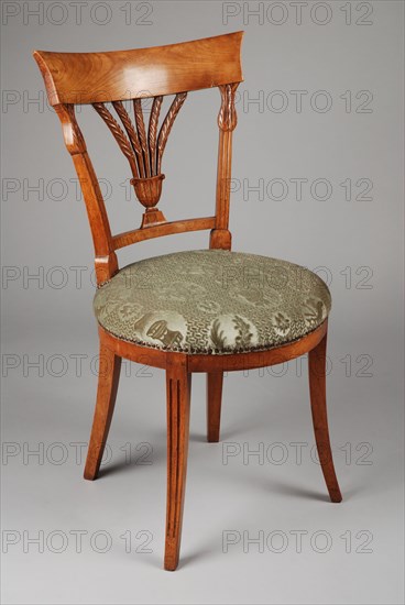 Egret Empire chair, chair furniture furniture interior design wood elm wood velvet, EYE wood chair with green velvet upholstery