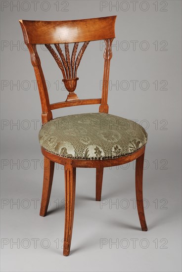 Egret Empire chair, chair furniture furniture interior design wood elm wood velvet, EYE wood chair with green velvet upholstery