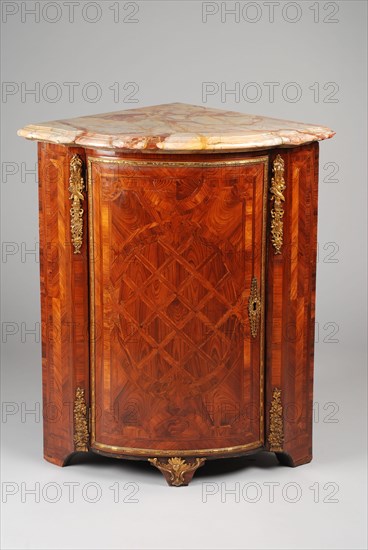 Rococo corner cupplate, corner cabinet cupboard cabinet furniture furniture interior design wood oak wood rosewood violet wood