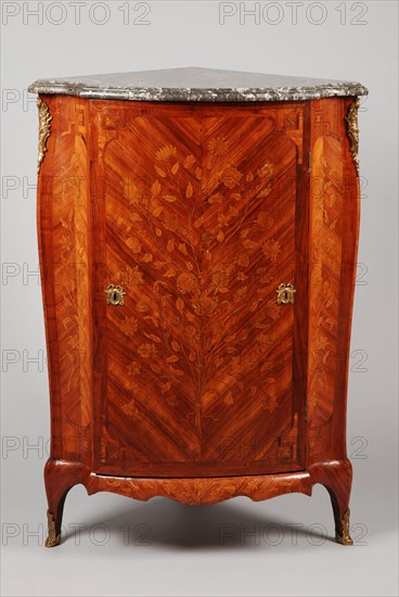 Rococo corner cupplate, corner cupboard cupboard cupboard furniture furniture interior design wood marble stone brass rosewood