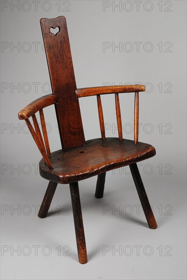 Oak chair, chair furniture furniture interior design oak wood without elm wood wood 100,0, Oak chair with straight plank-shaped