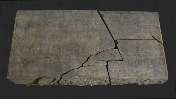 Gable stone from the Diaconie and later Armhuis on the Schiedamsedijk, facade stone memorial stone building component slate