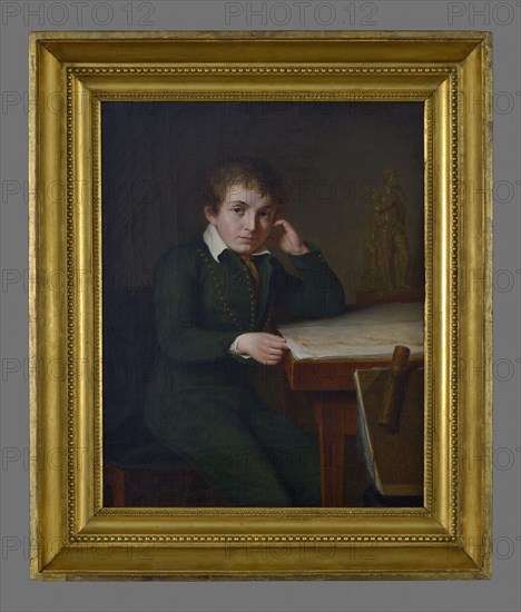 François Montauban van Swijndregt, Portrait of Hendrik Rochussen, portrait painting footage linen oil painting, Portrait