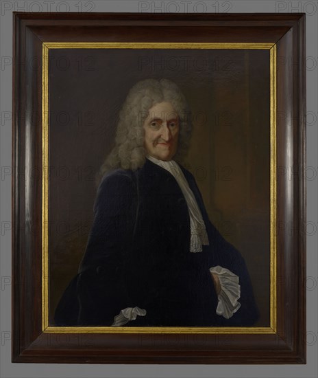 Portrait of Pieter de Mey, portrait painting visual material linen oil painting, Standing rectangular portrait of man