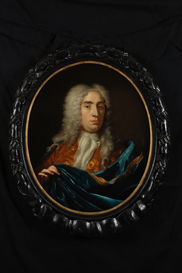 Pieter van der Werff?, Portrait of Dirck Groenhout (1680-1720), administrator of the VOC between 1713 and 1720, portrait