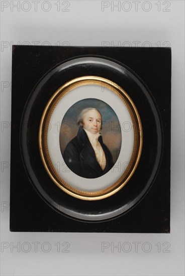 painteres: Constantina Coltellini, Portrait miniature of Jean-Baptiste Baron Olivier (Strasbourg 1765 - Witternesse 1813