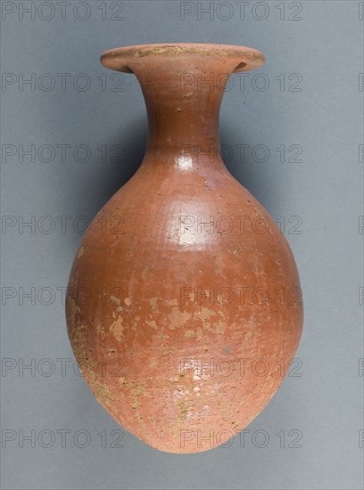 Vessel, Late Second Intermediate Period–Early New Kingdom, Dynasty 17–18 (about 1600–1425 BC), Egyptian, Egypt, terracotta, H. 22.25 cm (8 3/4 in.), diam. 14 cm ( 5 1/2 in.)