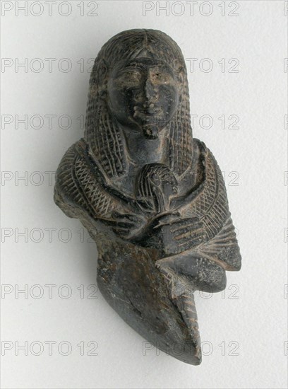 Shabti, New Kingdom, Dynasties 18–19 (about 1550–1186 BC), Egyptian, Egypt, Steatite, 7.3 × 3.81 × 2.86 cm (2 7/8 × 1 1/2 × 1 1/8 in.)