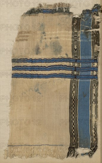 Fragment, Arab period (641–969)/Fatimid period (969–1171)/Ayyubid period (1171–1250)/ Mamluk period (1250–1517), 9th/13th century, Egypt, Egypt, 21.6 × 12.7 cm (8 1/2 × 5 in.)