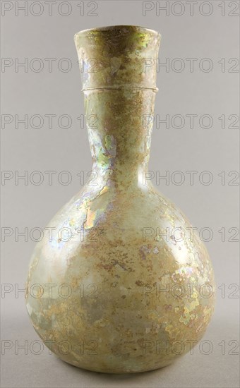 Vase, 2nd/5th century AD, Greco-Roman, Ancient Mediterranean, Glass, blown technique, 24 × 15.2 × 15.2 cm (9 1/2 × 6 × 6 in.)