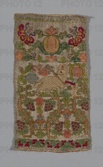 Fragment, 19th century, Spain, 22.9 x 12.1 cm (9 x 4 3/4 in.)