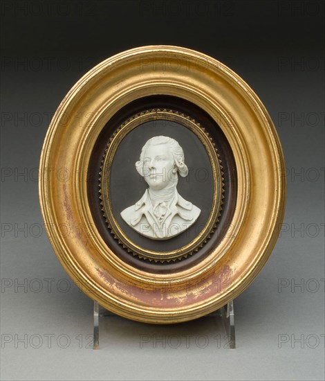 Plaque: Portrait of William Pitt, c. 1805, Wedgwood Manufactory, England, founded 1759, Burslem, Stoneware (jasperware), 19.7 × 17.2 × 2.1 cm (7 3/4 × 6 3/4 × 13/16 in.)