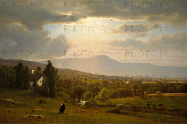 Catskill Mountains, 1870, George Inness, American, 1825–1894, United States, Oil on canvas, 123.8 × 184.5 cm (48 3/4 × 72 5/8 in.)