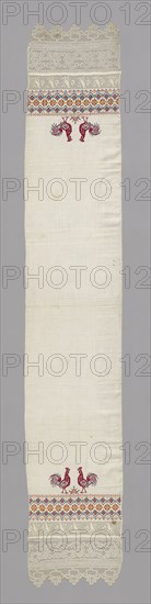 Towel, 19th century, Russia, linen, 247.4 x 43.2 cm (97 3/8 x 17 in.)