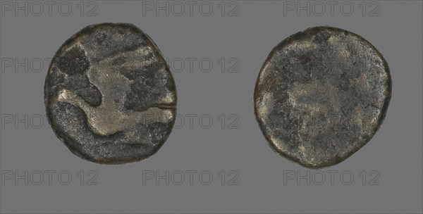 Coin Depicting a Dove, late 3rd/early 2nd century BC, Greek or Roman, Roman Empire, Bronze, Diam. 1.4 cm, 2.18 g