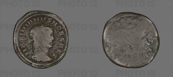 Coin Portraying Emperor Galerius, AD 293, Roman, Roman Empire, Bronze, Diam. 2.9 cm, 7.92 g