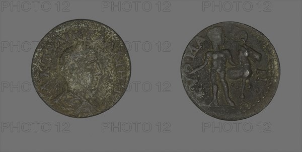 Coin Portraying Emperor Gallienus, AD 253/268, Roman, Roman Empire, Bronze, Diam. 2.1 cm, 4.85 g