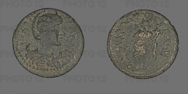 Coin Portraying Salonina, AD 253/268, Roman, Roman Empire, Bronze, Diam. 2.4 cm, 6.41 g