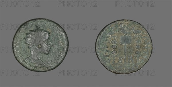 Coin Depicting King Philip II, AD 247/249, Roman, Roman Empire, Bronze, Diam. 2.7 cm, 10.15 g