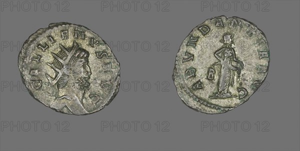 Antoninianus (Coin) Portraying Emperor Gallienus, AD 260/268, Roman, minted in Rome, Roman Empire, Billon, DIam. 2.3 cm, 2.94 g