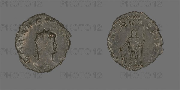 Antoninianus (Coin) Portraying Emperor Gallienus, AD 260/268, Roman, minted in Rome, Roman Empire, Billon, Diam. 2.1 cm, 3.14 g