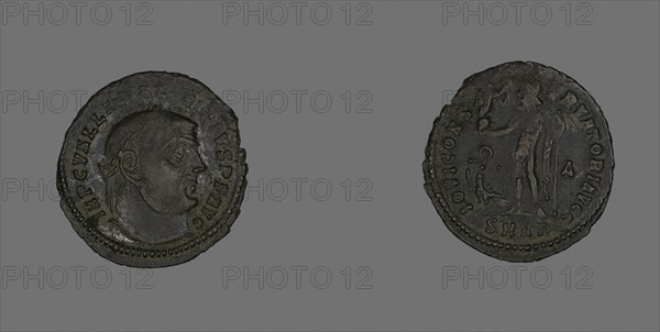 Follis (Coin) Portraying Emperor Licinius, AD 313, Roman, minted in Heraclea, Roman Empire, Bronze, DIam. 2.5 cm, 3.92 g