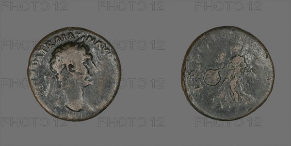 As (Coin) Portraying Emperor Trajan, AD 98/100, Roman, minted in Rome, Roman Empire, Bronze, Diam. 2.7 cm, 9.91 g