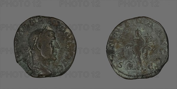 Sestertius (Coin) Portraying Philip the Arab, AD 244/249, Roman, minted in Rome, Roman Empire, Bronze, DIam. 3 cm, 16.63 g