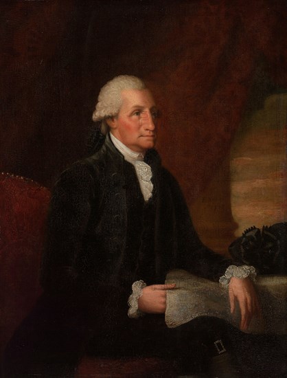 George Washington, 1793, Edward Savage, American, 1761–1817, United States, Oil on mahogany panel, 47 × 35.9 cm (18 1/2 × 14 1/8 in.)