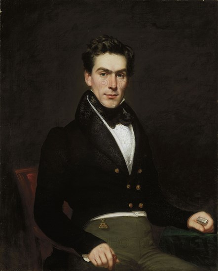 Mr. James Mackie, 1830/40, Samuel Lovett Waldo, American, 1783–1861, William Jewett, American, 1792–1874, United States, Oil on canvas, 92.1 × 73.7 cm (36 1/4 × 29 in.)