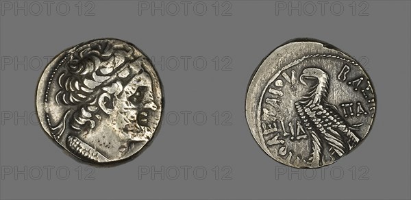 Coin Portraying King Ptolemy of Cyprus, 68/7 BC, Greco-Egyptian, Egypt, Silver, Diam. 2.5 cm, 14.16 g