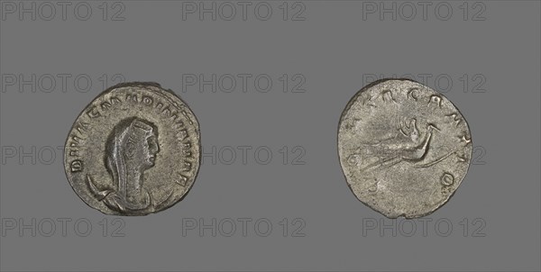 Antoninianus (Coin) Portraying Mariniana, AD 254, Roman, Rome, Billon, Diam. 2.1 cm, 3.73 g