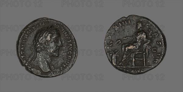 Coin Portraying Emperor Antoninus Pius, AD 151, Roman, Roman Empire, Bronze, Diam. 2.8 cm, 10.80 g