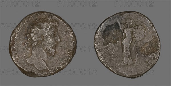 Coin Portraying Emperor Marcus Aurelius, AD 161/180 (AD 166?), Roman, Roman Empire, Bronze, Diam. 3.2 cm, 18.61 g