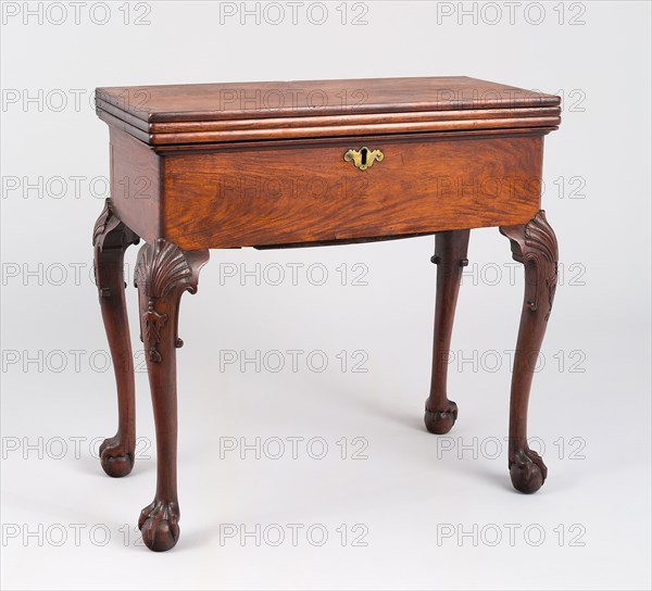 Harlequin Table, c. 1775, China, for Export Market, China, Rosewood or padouk, brass mounts, 75.6 × 87.6 × 41.9 cm (29 3/4 × 34 1/2 × 16 1/2 in.)