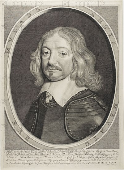 Johann Wolfert van Brederode, 1644, Cornelis Visscher, the Elder (Netherlandish, c. 1520-86), after a drawing by Pieter Claesz. Soutman (Dutch, c. 1580–1657), after a painting by Gerrit van Dutch Honthorst (Dutch, 1590-1656), Holland, Engraving on ivory laid paper, 409 x 297 mm (plate), 423 x 311 mm (sheet)