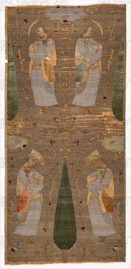Panel, 1600/28, Iran (Persia), Iran, Silk, velvet weave, 153 x 72.4 cm (60 1/4 x 28 1/2 in.)