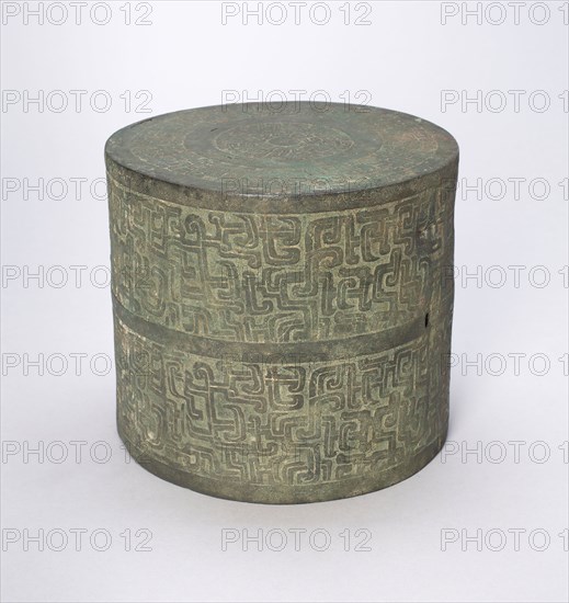 Architectural Fitting (Gong), Eastern Zhou dynasty, Spring and Autumn period (770–481 B.C.), 7th century B.C., China, Qishan county, Shaanxi province, China, Bronze