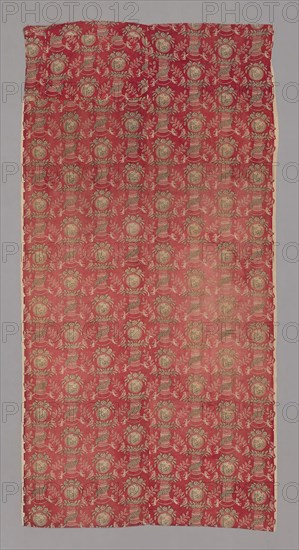 Eros (Furnishing Fabric), c. 1810, France, Plain printed simple cloth, 266.8 × 137.4 cm (105 × 54 1/8 in.)