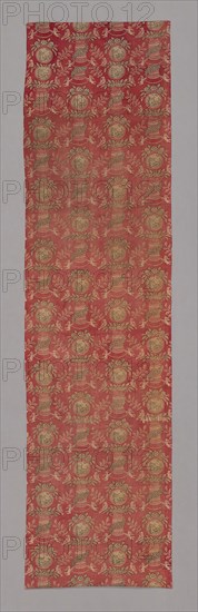 Eros (Furnishing Fabric), c. 1810, France, Plain printed simple cloth, 256 × 67.3 cm (100 3/4 × 26 1/2 in.)