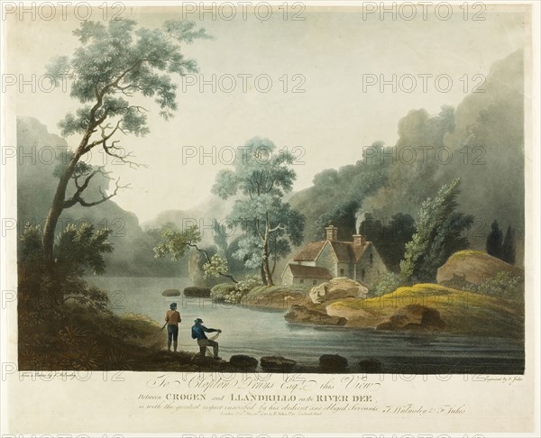Between Crogen & Llandrillo on the R. Dee, published 1793, Francis Jukes, English, 1745-1812, England, Color aquatint and etching on paper, Untitled, 1848/56, Fontayne & Porter, American, active 1848–1856, United States, Daguerreotype, 14 x 10.8 cm (plate), 15 x 12.1 x 1.5 cm (case), Untitled, 1839/60, 19th century, Unknown Place, Daguerreotype, 14 x 10.8 cm (plate), 15.3 x 12 x 1.9 cm (case), Untitled, 19th century, 19th century, Unknown Place, Albumen on porcelain, 14 x 10.8 cm (plate), 15.7 x 12.7 x 2.7 cm (case)