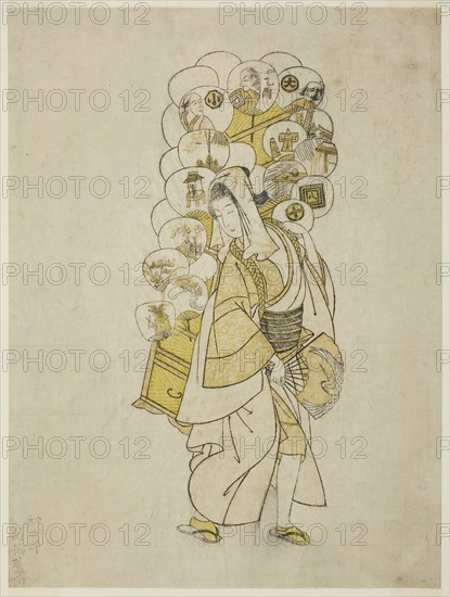 The Fan Peddler, 1765, Attributed to Suzuki Harunobu ?? ??, Japanese, 1725 (?)–1770, Japan, Color woodblock print, chuban, 26.4 x 19.7 cm (10 3/8 x 7 3/4 in.), The Complaint, and The Consolation, or, Night Thoughts, 1797, William Blake (English, 1757-1827), written by Edward Young (English, 1683-1765), printed by R. Noble (English, 18th century), published by R. Edwards (English, 18th century), England, Book with forty-three engravings in black on ivory wove paper, 433 × 340 × 22 mm, The Grave, a Poem, 1808, Luigi Schiavonetti (Italian, 1765-1810), after William Blake (English, 1757-1827), printed by T. Bensley (English, 19th century), published by R.H. Cromek (English, 19th century), Italy, Book with twelve etchings in black on ivory wove paper, 358 x 287 x 15 mm, Syntagma Arateorum, 1600, Jacques de Gheyn II (Dutch, 1565-1629), written by Hugo Grotius (Dutch, 1583-1645), published by Ex Officinâ Plantinianâ apud Christophorum Raphelengium (Dutch, 17th century), Netherlands, Book with...