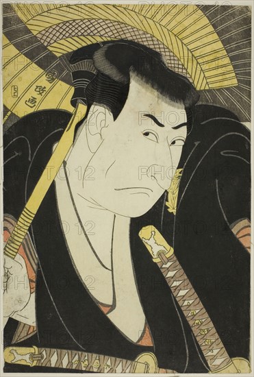 Ichikawa Omezo, 1794, Utagawa Kunimasa, Japanese, 1773-1810, Publisher: Yo-Ya Eikichi, Japanese, 19th century, Japan, Color woodblock print, oban, 37.3 x 25.4 cm