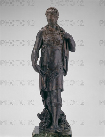 Allegorical Figure, c. 1540/45, Attributed to Bartolomeo Ammanati, Italian, 1511–1592, Italy, Bronze, H. 32.4 cm (12 3/4 in.)