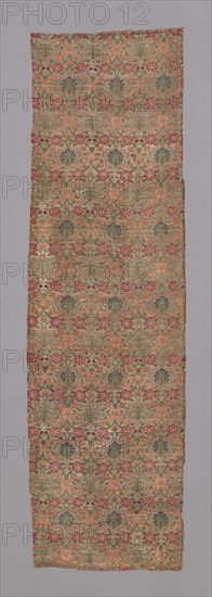 Panel (Dress Fabric), 1701/50, Iran (Isfahan), Iran, 198.8 x 58.5 cm (78 1/4 x 23 in.)