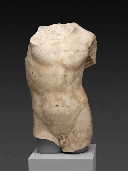 Torso of a Youth, 1st/2nd century AD, Roman, Roman Empire, Marble, 66.2 × 38.7 × 24 cm (25 1/2 × 15 1/4 × 9 1/2 in.)