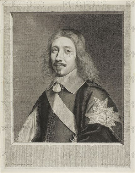 Le Chancelier Le Tellier, 1653, Robert Nanteuil (French, 1623-1678), after Philippe de Champaigne (French, 1602-1674), France, Engraving on paper, 321 × 250 mm (plate), 336 × 262 mm (sheet)