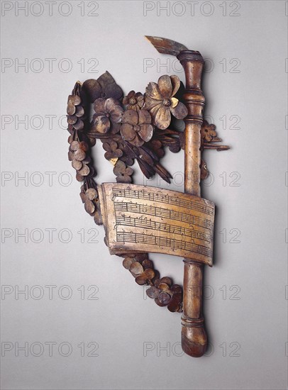 Overmantel and Cornice from Great House in Cassiobury Park, Hertfordshire, c. 1685, Grinling Gibbons, English, 1648-1721, England, Limewood, 335.3 × 274.3 cm (132 × 108 in.)