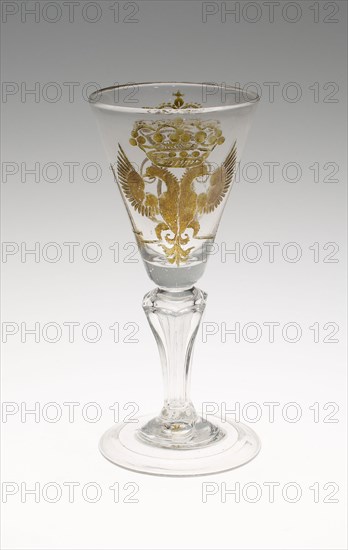 Wine Glass, c. 1730, Germany, Glass, H. 16.2 cm (6 3/8 in.)