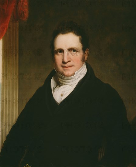 Thomas Abthorpe Cooper (1776-1849), c. 1822, Chester Harding, American, 1792–1866, United States, Oil on canvas, 96.8 × 84.1 cm (30 1/4 × 25 5/16 in.)